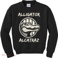 Swamp Prison Alcatraz Alligator Bayou Concept Kids Sweatshirt thumb 0