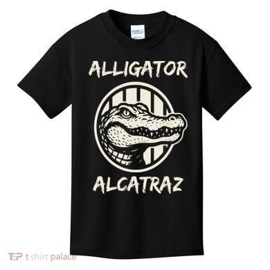 Swamp Prison Alcatraz Alligator Bayou Concept Kids T-Shirt