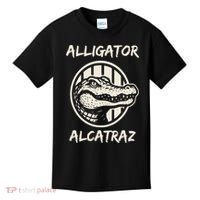 Swamp Prison Alcatraz Alligator Bayou Concept Kids T-Shirt thumb 0