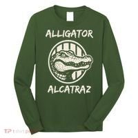 Swamp Prison Alcatraz Alligator Bayou Concept Long Sleeve Shirt thumb 0