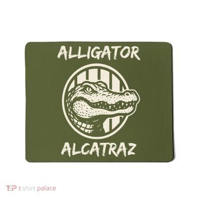 Swamp Prison Alcatraz Alligator Bayou Concept Mousepad