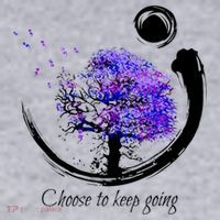 Suicide Prevention Awareness Choose To Keep Going Women's Sweatshirt thumb 2