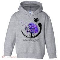 Suicide Prevention Awareness Choose To Keep Going Toddler Hoodie thumb 0