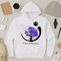 Suicide Prevention Awareness Choose To Keep Going Hoodie thumb 3