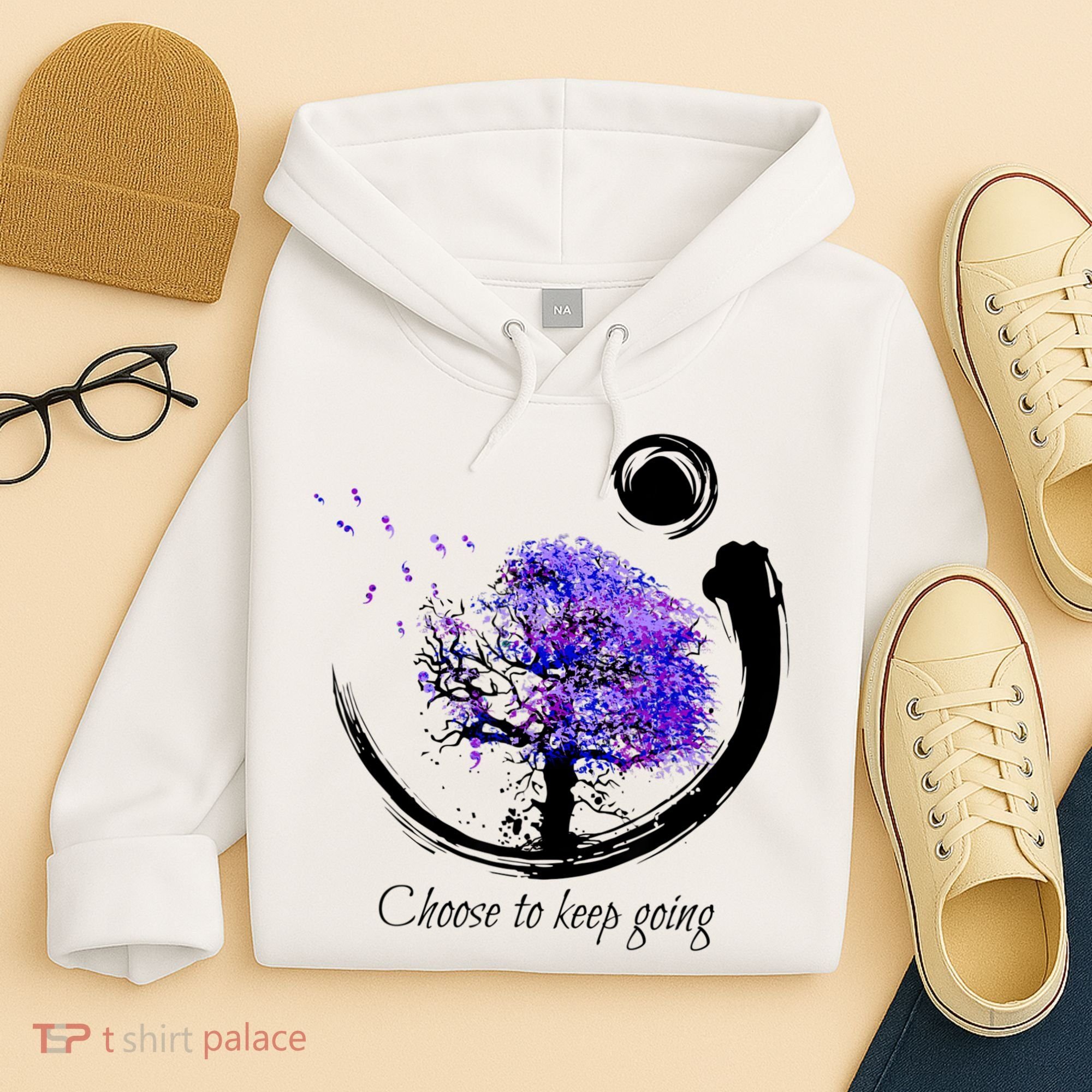 Suicide Prevention Awareness Choose To Keep Going Hoodie