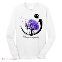 Suicide Prevention Awareness Choose To Keep Going Long Sleeve Shirt thumb 0