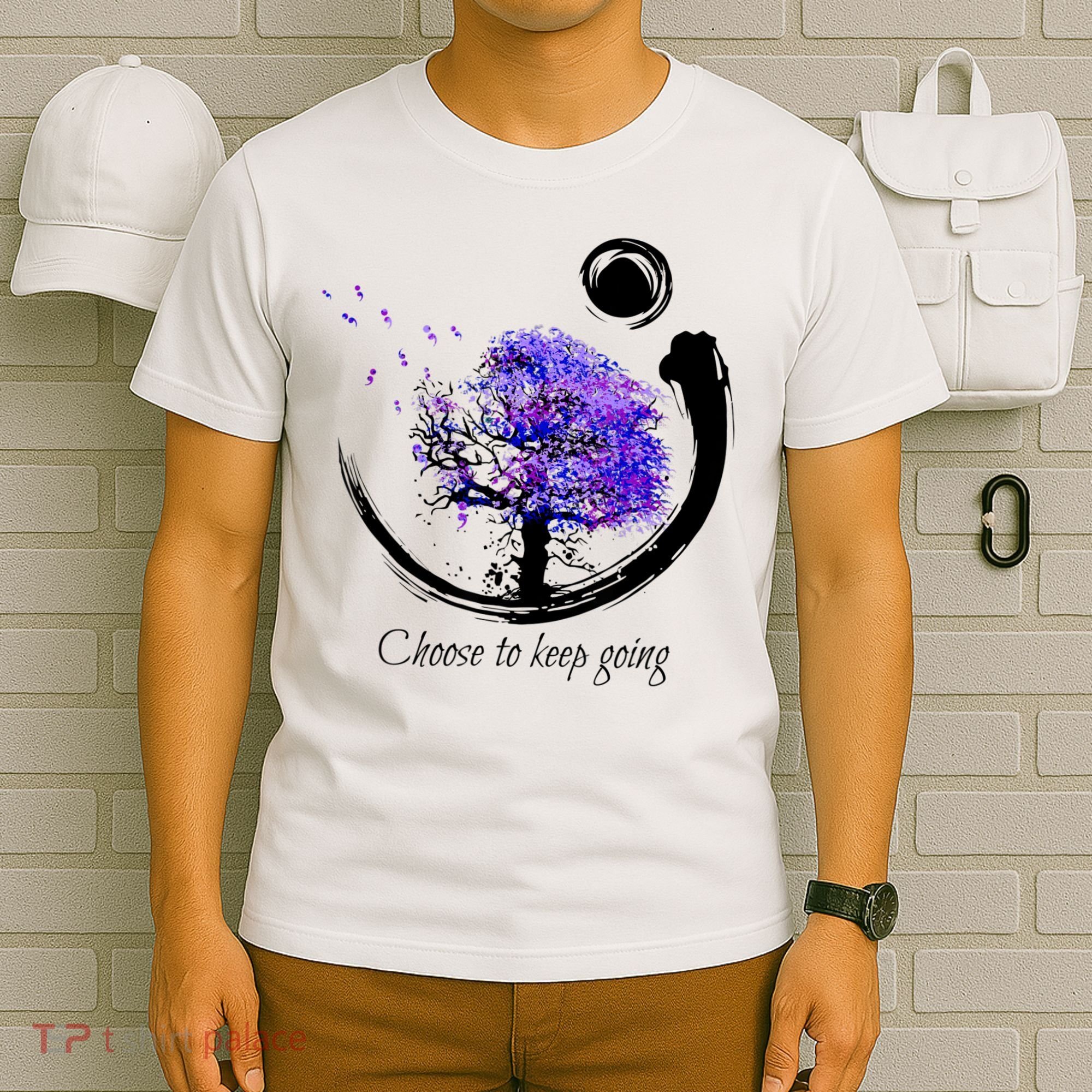 Suicide Prevention Awareness Choose To Keep Going T-Shirt
