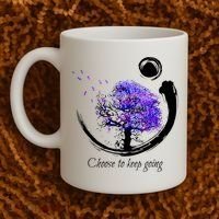 Suicide Prevention Awareness Choose To Keep Going Coffee Mug thumb 2