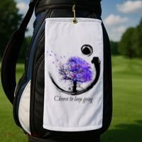 Suicide Prevention Awareness Choose To Keep Going Golf Towel thumb 2