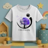 Suicide Prevention Awareness Choose To Keep Going Toddler T-Shirt thumb 3