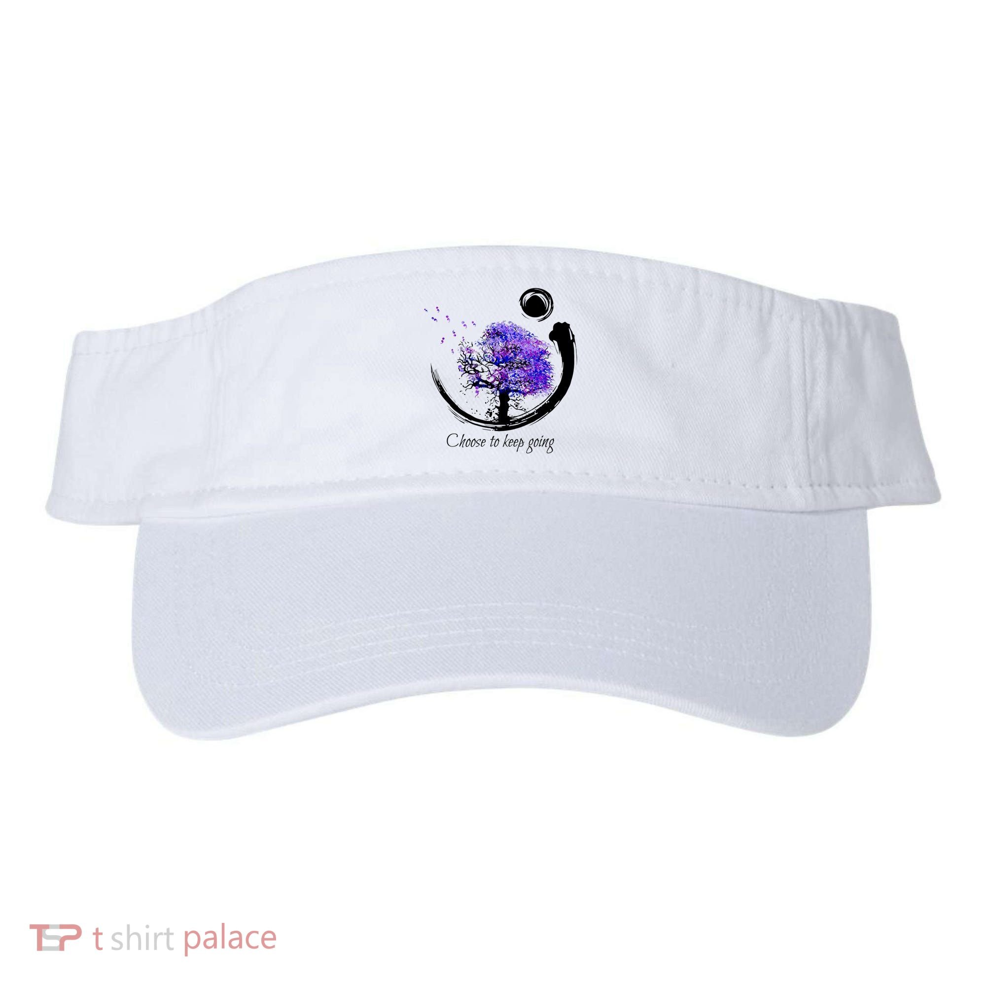 Suicide Prevention Awareness Choose To Keep Going Visor