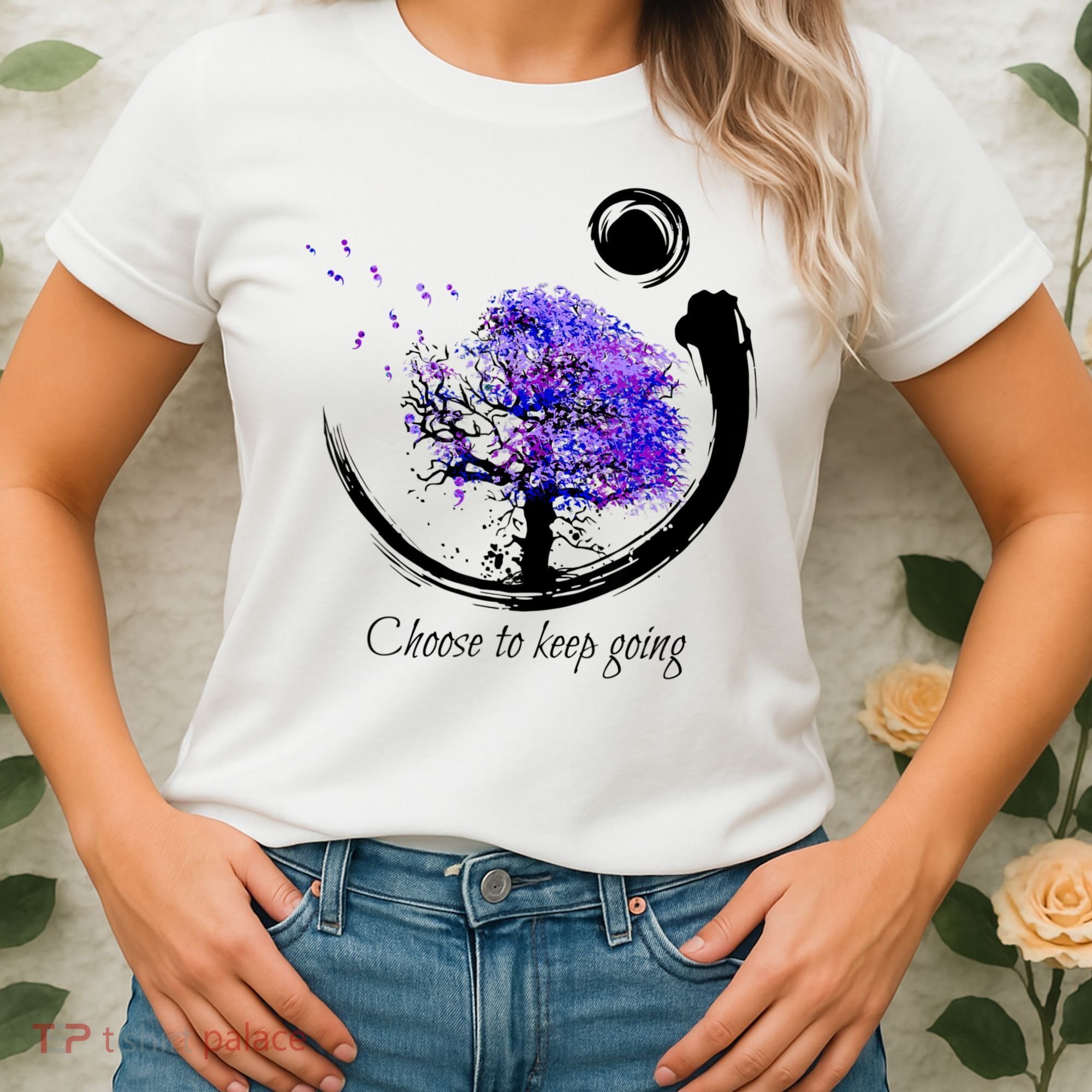 Suicide Prevention Awareness Choose To Keep Going Women's T-Shirt