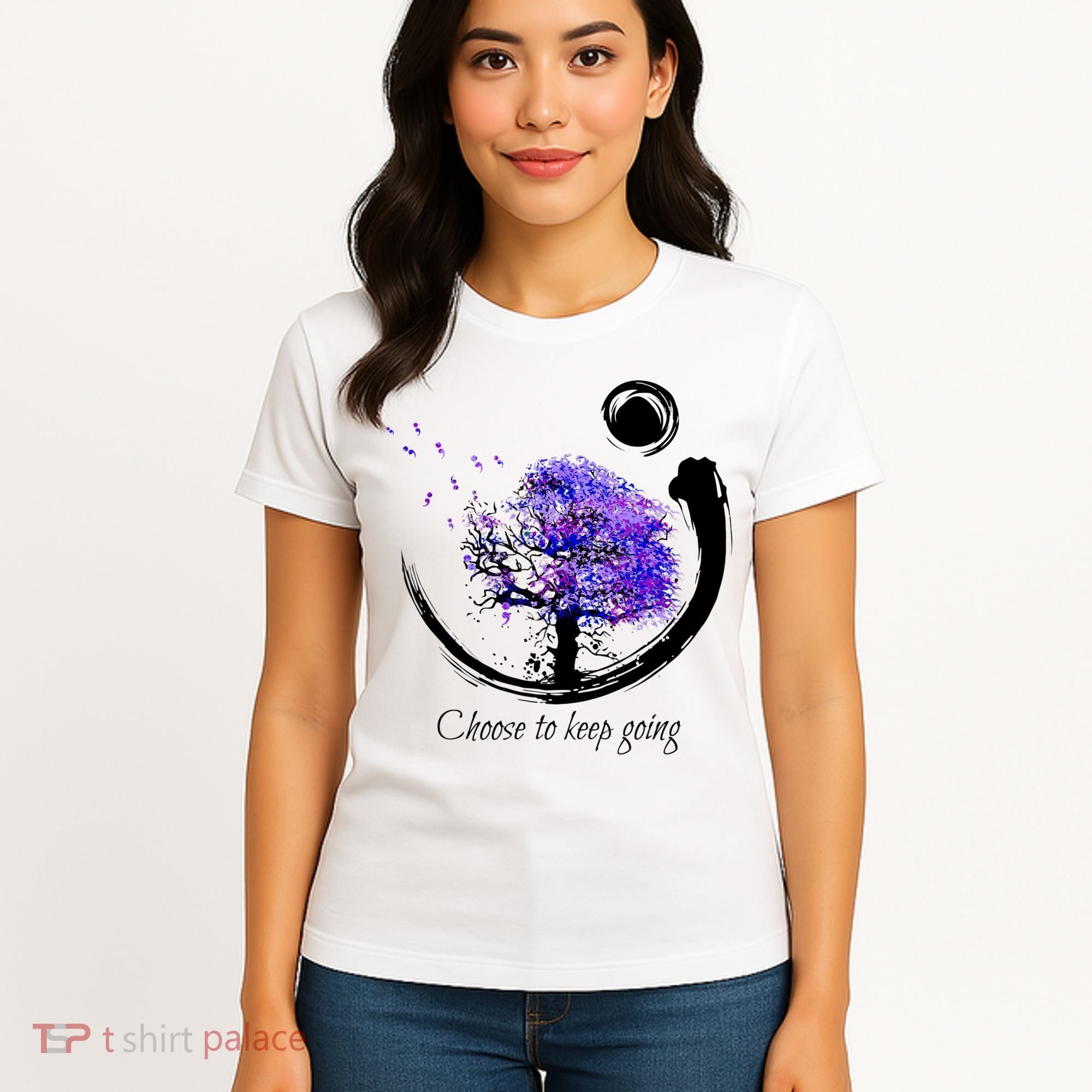 Suicide Prevention Awareness Choose To Keep Going Women's T-Shirt