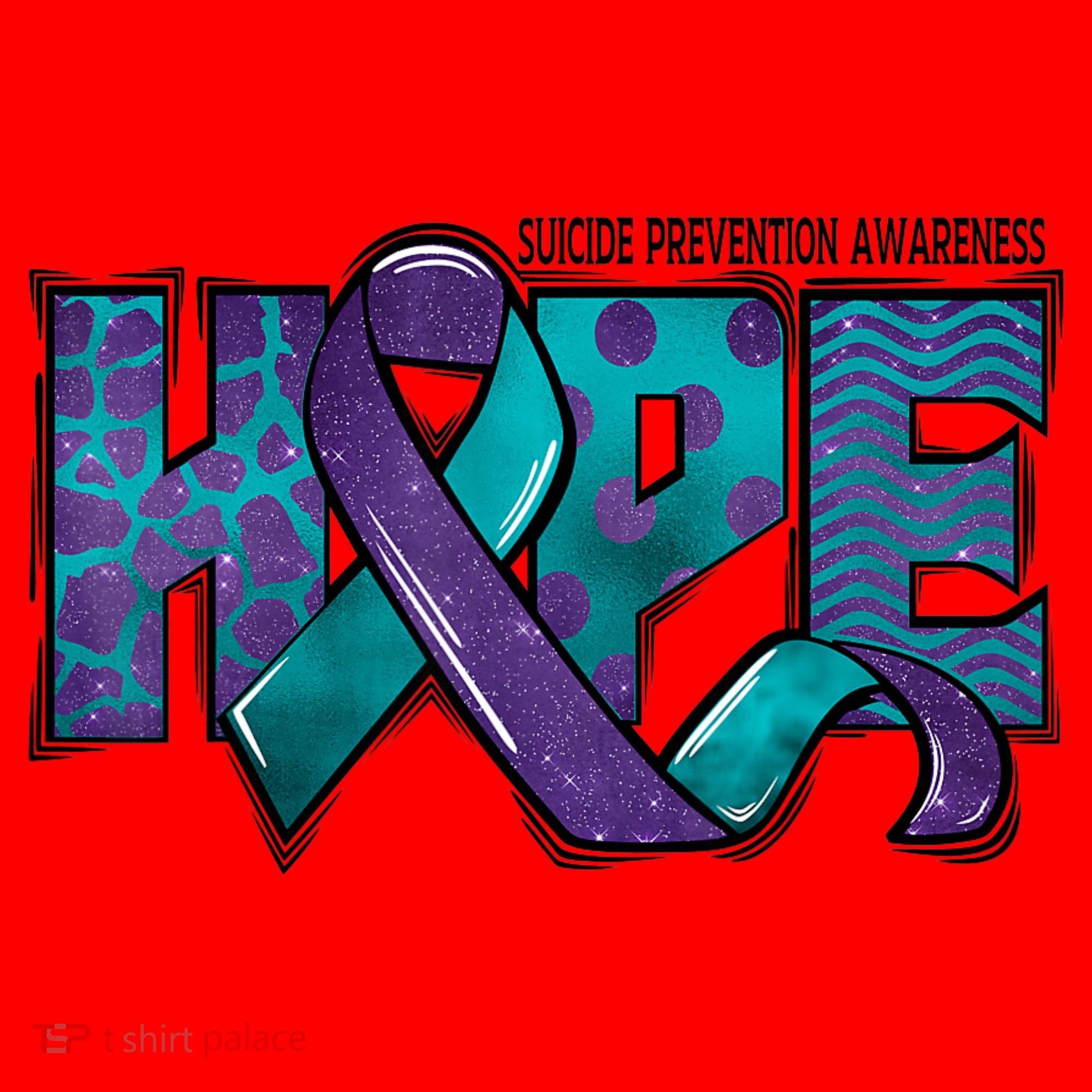 Suicide Prevention Awareness Warrior Hope Ribbon You Matter Santa Hat