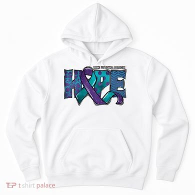Suicide Prevention Awareness Warrior Hope Ribbon You Matter Hoodie