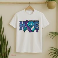 Suicide Prevention Awareness Warrior Hope Ribbon You Matter T-Shirt thumb 2