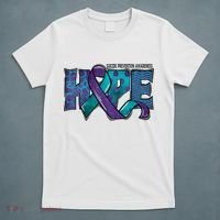 Suicide Prevention Awareness Warrior Hope Ribbon You Matter T-Shirt thumb 5