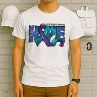 Suicide Prevention Awareness Warrior Hope Ribbon You Matter T-Shirt thumb 6