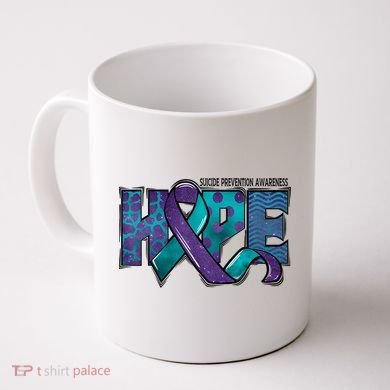 Suicide Prevention Awareness Warrior Hope Ribbon You Matter Coffee Mug
