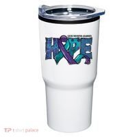Suicide Prevention Awareness Warrior Hope Ribbon You Matter Tumbler thumb 0