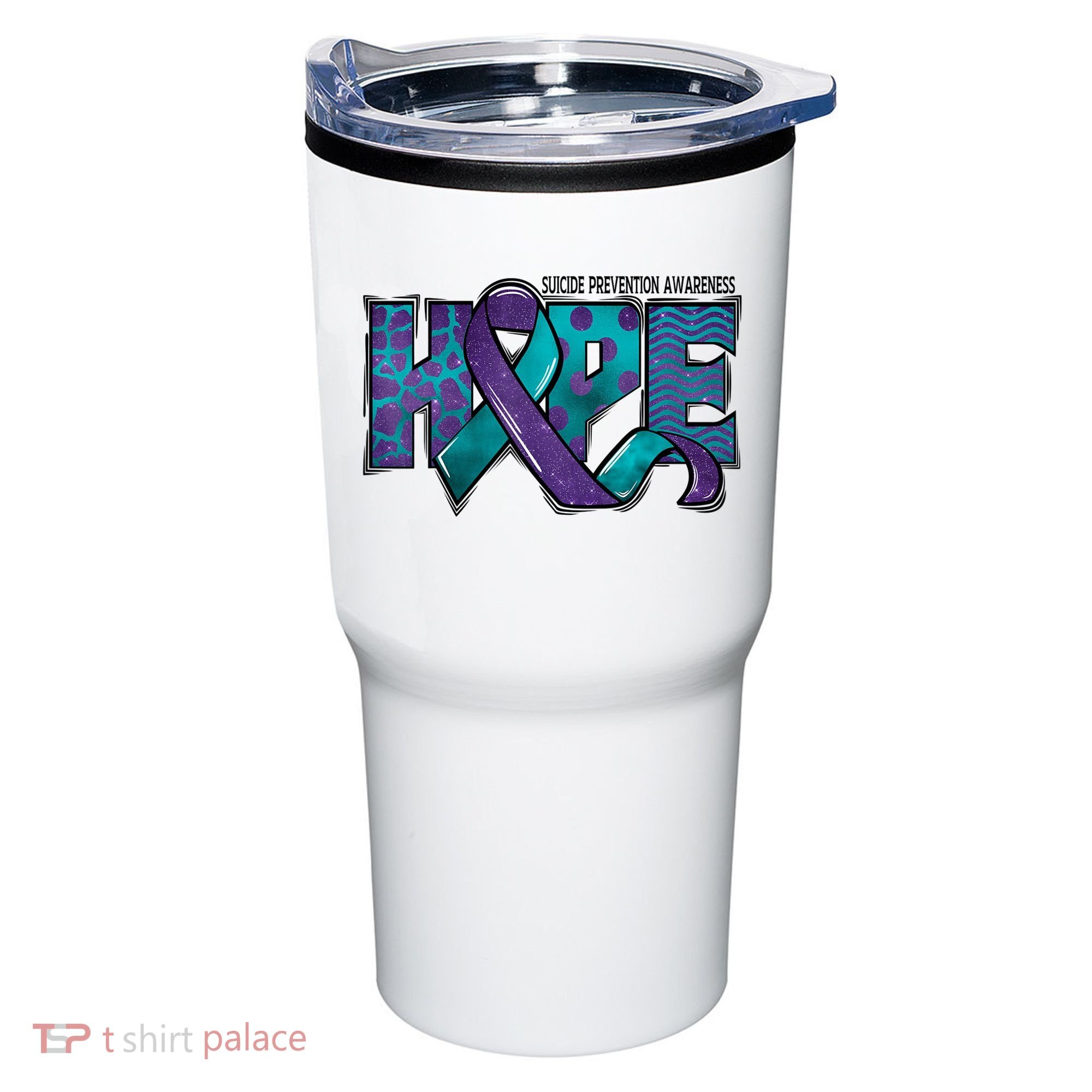 Suicide Prevention Awareness Warrior Hope Ribbon You Matter Tumbler
