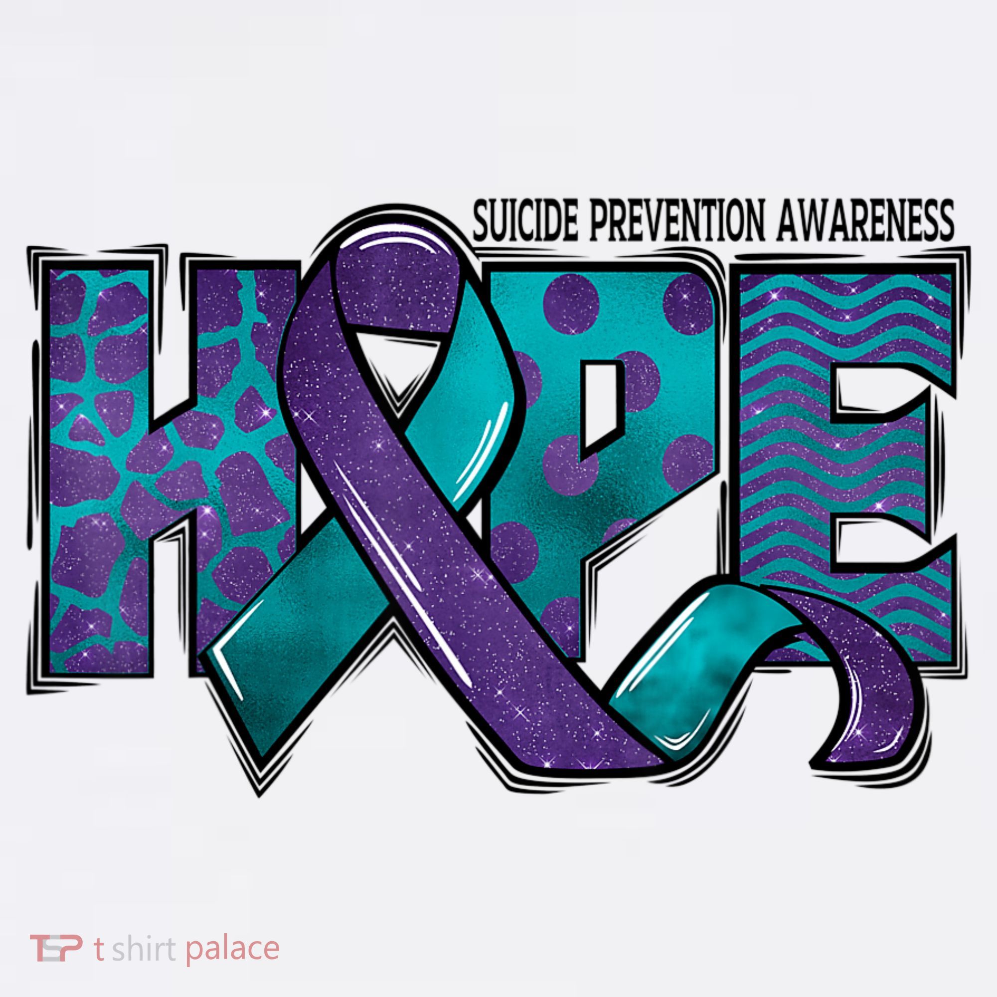 Suicide Prevention Awareness Warrior Hope Ribbon You Matter Women's Tank Top