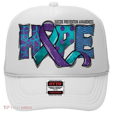 Suicide Prevention Awareness Warrior Hope Ribbon You Matter Hat
