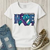 Suicide Prevention Awareness Warrior Hope Ribbon You Matter Women's T-Shirt thumb 3