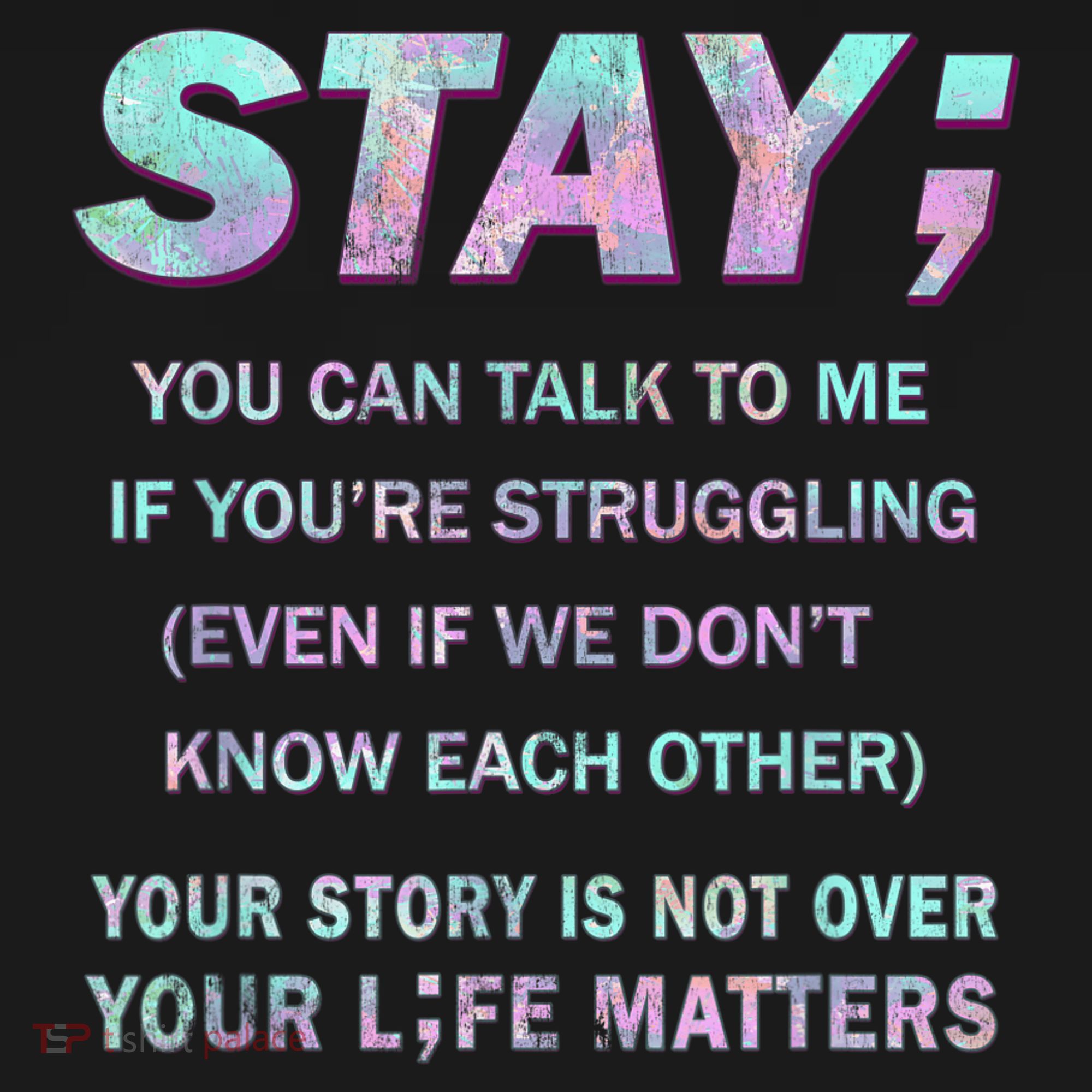 Suicide Prevention Awareness Shirt Stay Your Life Matters Ornament