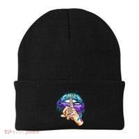 Suicide Prevention Awareness Still Here Still Fighting Lips Cool Gift Beanie thumb 0