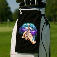 Suicide Prevention Awareness Still Here Still Fighting Lips Cool Gift Golf Towel thumb 2