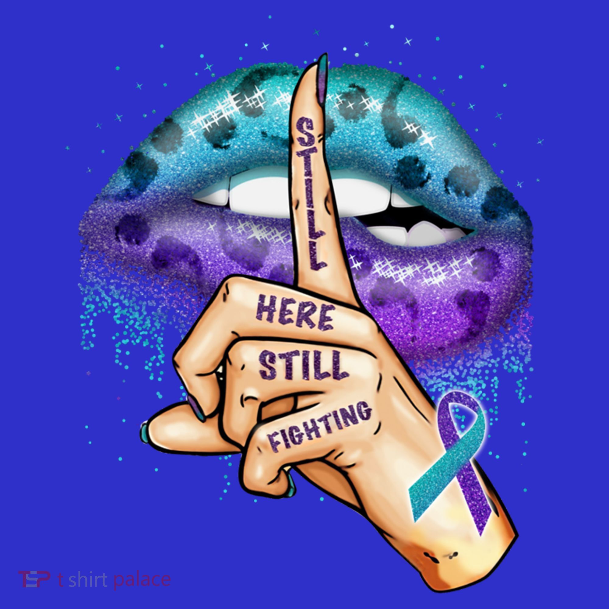 Suicide Prevention Awareness Still Here Still Fighting Lips Cool Gift Tank Top