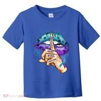 Suicide Prevention Awareness Still Here Still Fighting Lips Cool Gift Toddler T-Shirt thumb 0