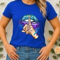 Suicide Prevention Awareness Still Here Still Fighting Lips Cool Gift Women's T-Shirt thumb 2