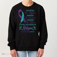 Suicide Prevention Awareness Hope Quote Women's Sweatshirt thumb 0