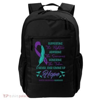 Suicide Prevention Awareness Hope Quote Backpack