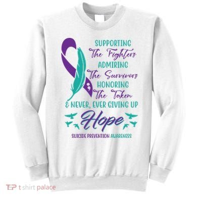 Suicide Prevention Awareness Hope Quote Sweatshirt