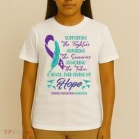 Suicide Prevention Awareness Hope Quote T-Shirt thumb 4