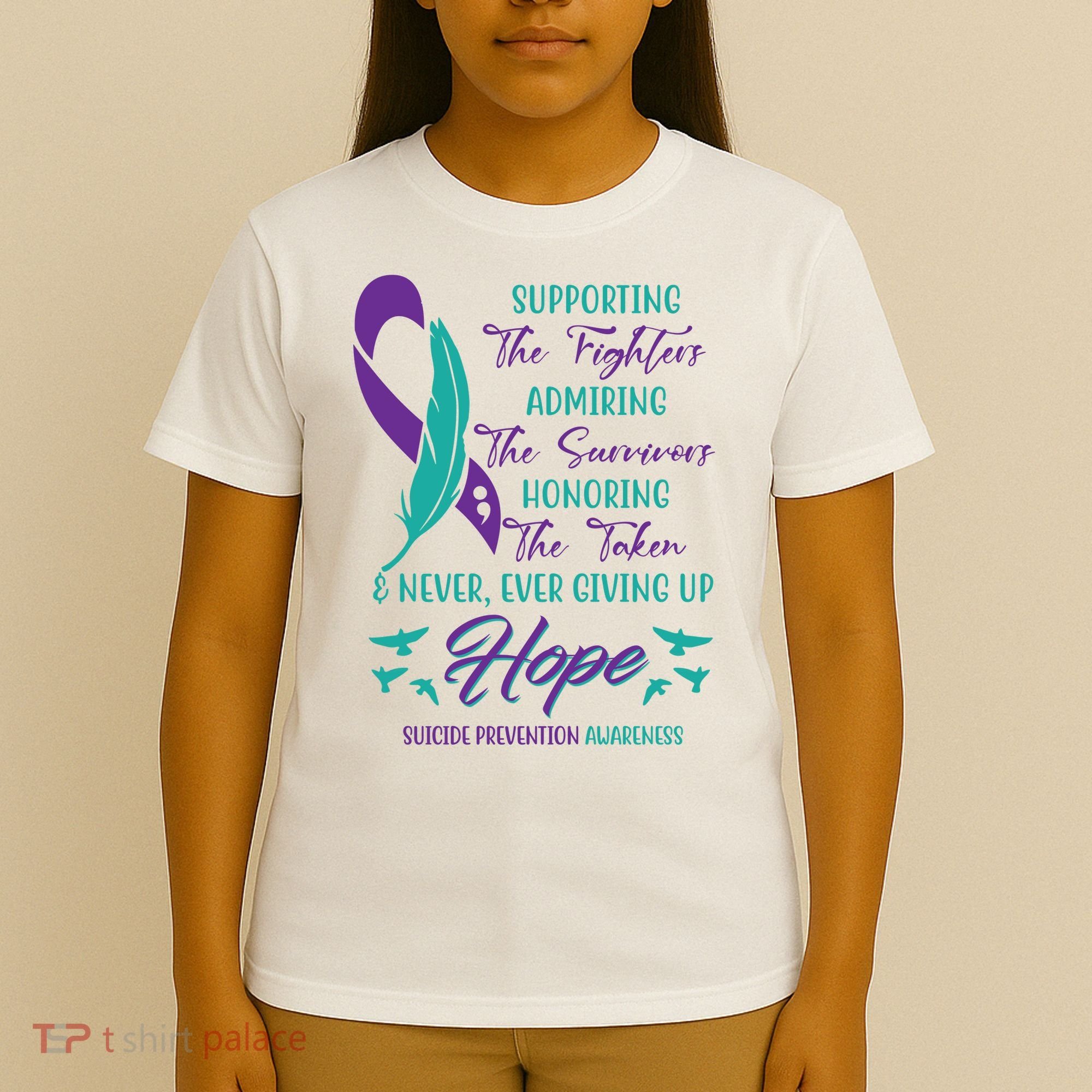 Suicide Prevention Awareness Hope Quote T-Shirt