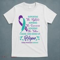 Suicide Prevention Awareness Hope Quote T-Shirt thumb 5