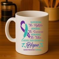 Suicide Prevention Awareness Hope Quote Coffee Mug thumb 4