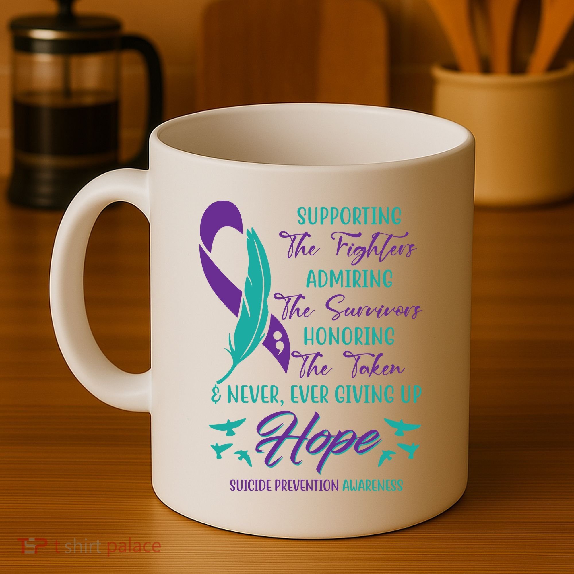 Suicide Prevention Awareness Hope Quote Coffee Mug