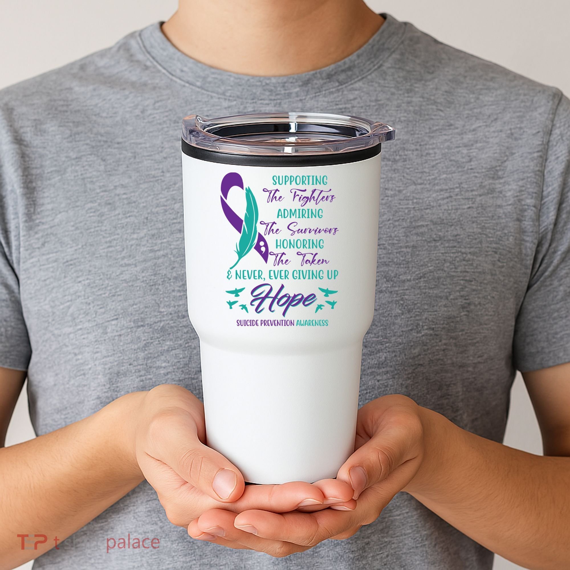Suicide Prevention Awareness Hope Quote Tumbler