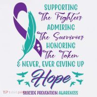 Suicide Prevention Awareness Hope Quote Mousepad thumb 1