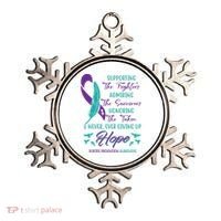 Suicide Prevention Awareness Hope Quote Ornament thumb 0