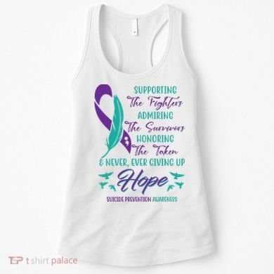 Suicide Prevention Awareness Hope Quote Women's Tank Top