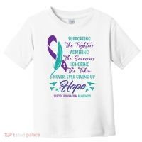 Suicide Prevention Awareness Hope Quote Toddler T-Shirt thumb 0