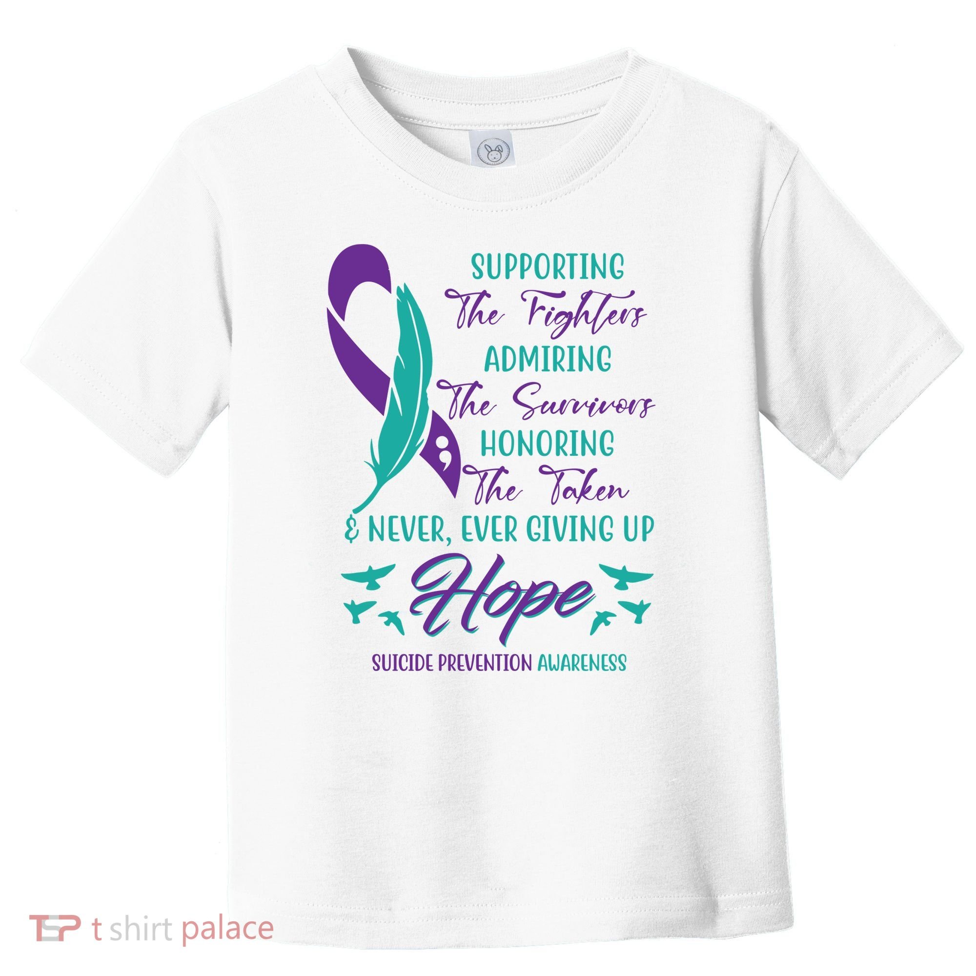 Suicide Prevention Awareness Hope Quote Toddler T-Shirt