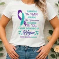 Suicide Prevention Awareness Hope Quote Women's T-Shirt thumb 2