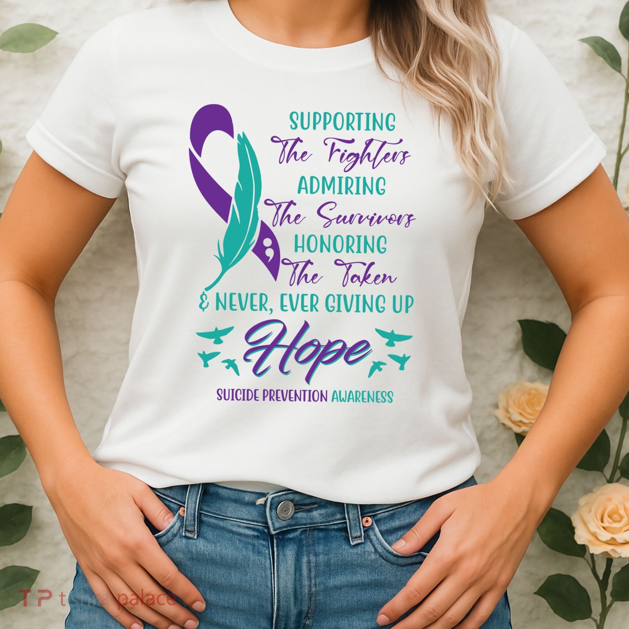 Suicide Prevention Awareness Hope Quote Women's T-Shirt